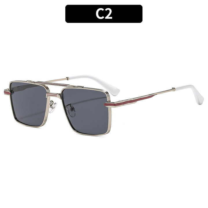 Damen futuristische quadratische Sonnenbrille Karnz
