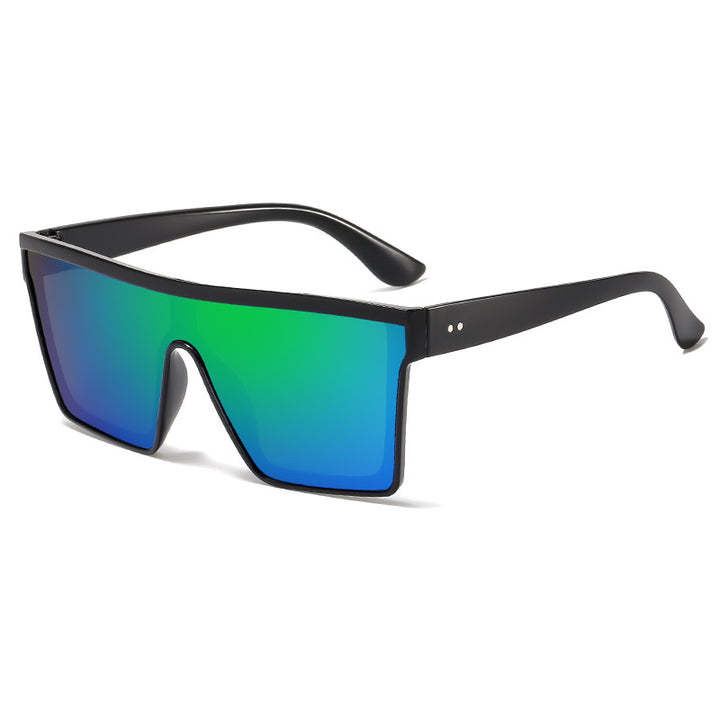 Fette geometrische Sonnenbrille Karnz