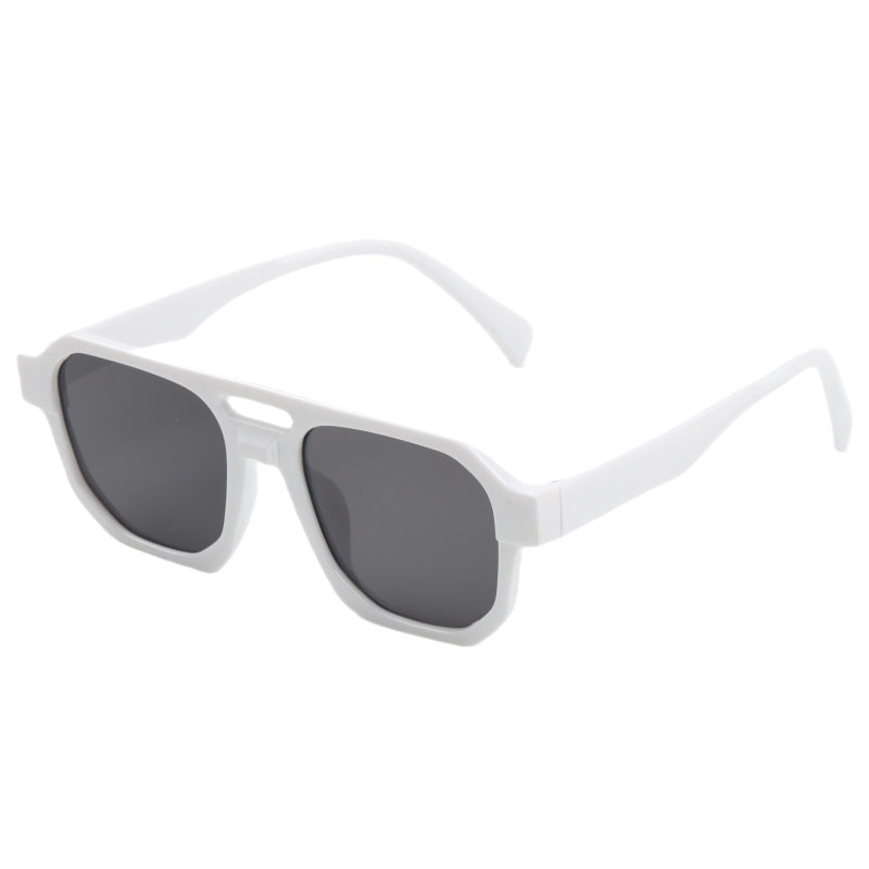 Damen moderne oversized Sonnenbrille mit eckigem Design Karnz
