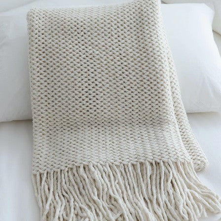 Chunky Strick Texturiertes Werfendecke
