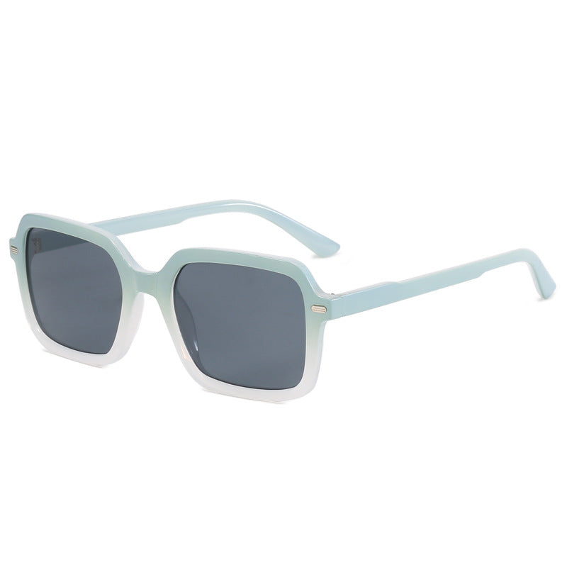 Damen trendige quadratische Sonnenbrille Karnz