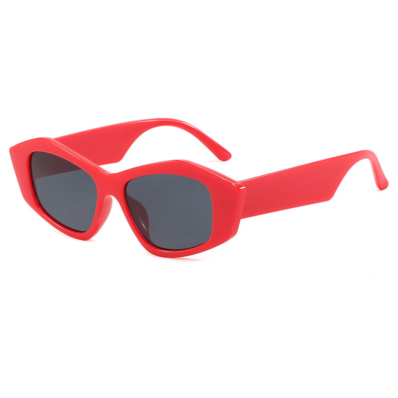 Damen Kreative Sonnenbrille im exotischen Leopardenmuster Karnz