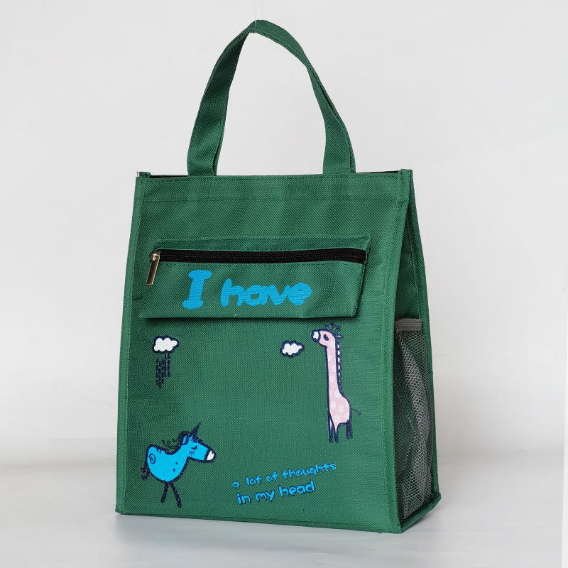 Spaß-Themen Isolierte Lunch-Tasche Karnz