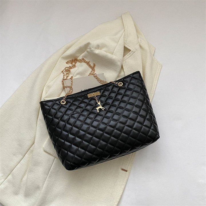 Gepolsterte Schulter-Handtasche