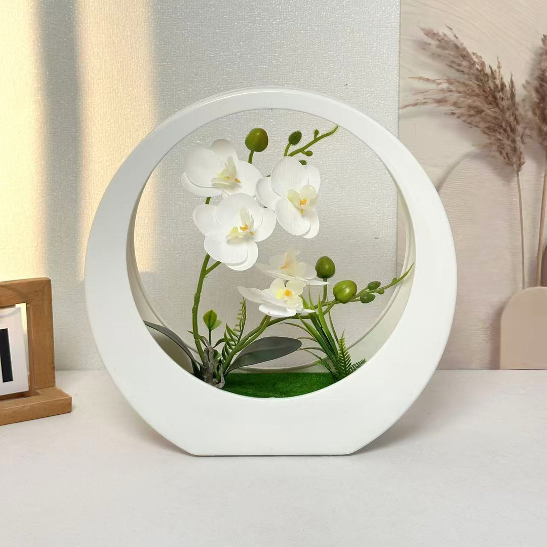 Künstliches Orchideenblumenarrangement für die Innenausstattung