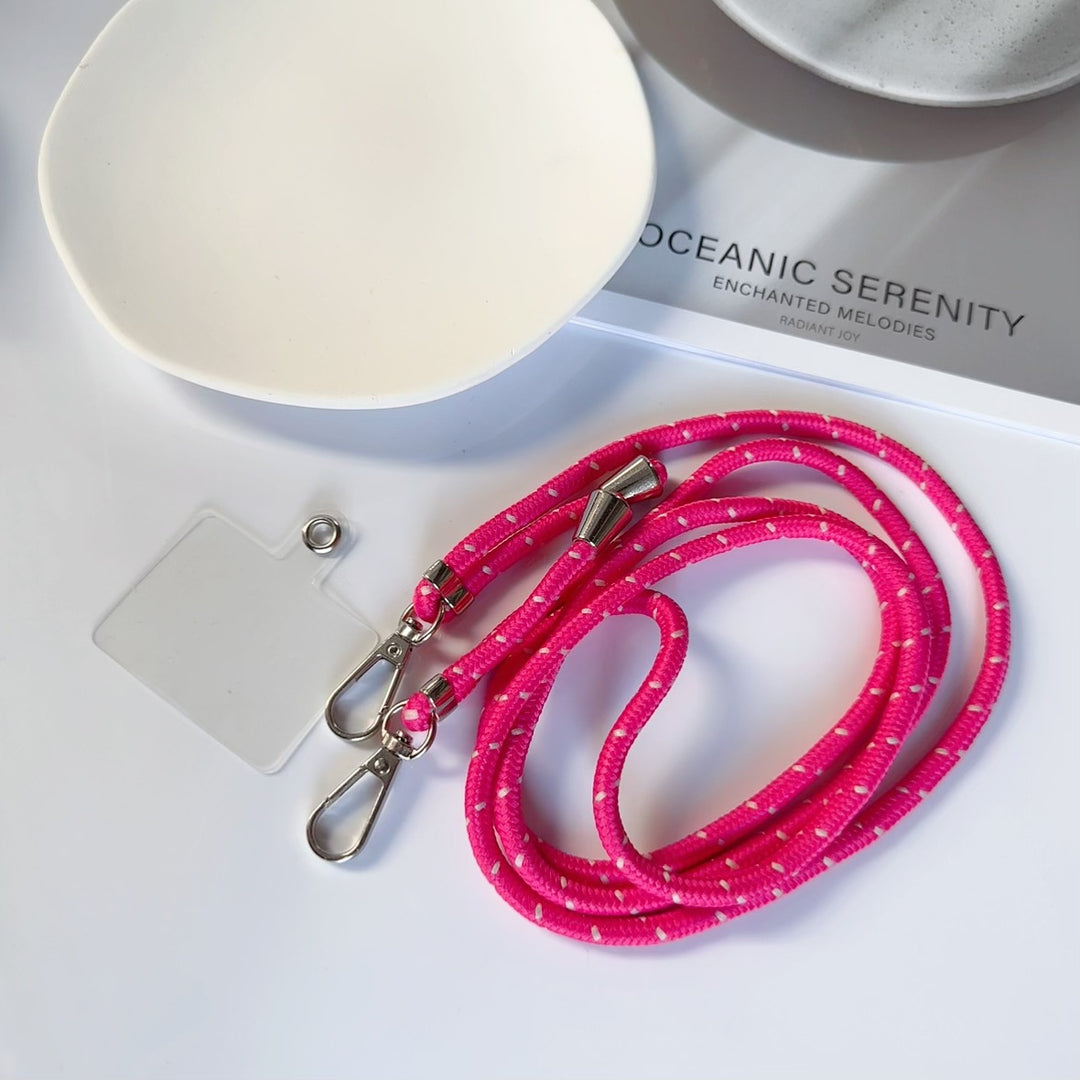 Verstellbare Lanyard mit doppelten Clips Karnz