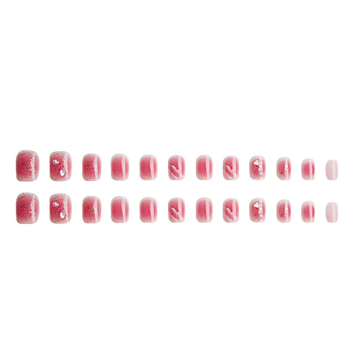 Künstlerische Press-On Nageldesigns