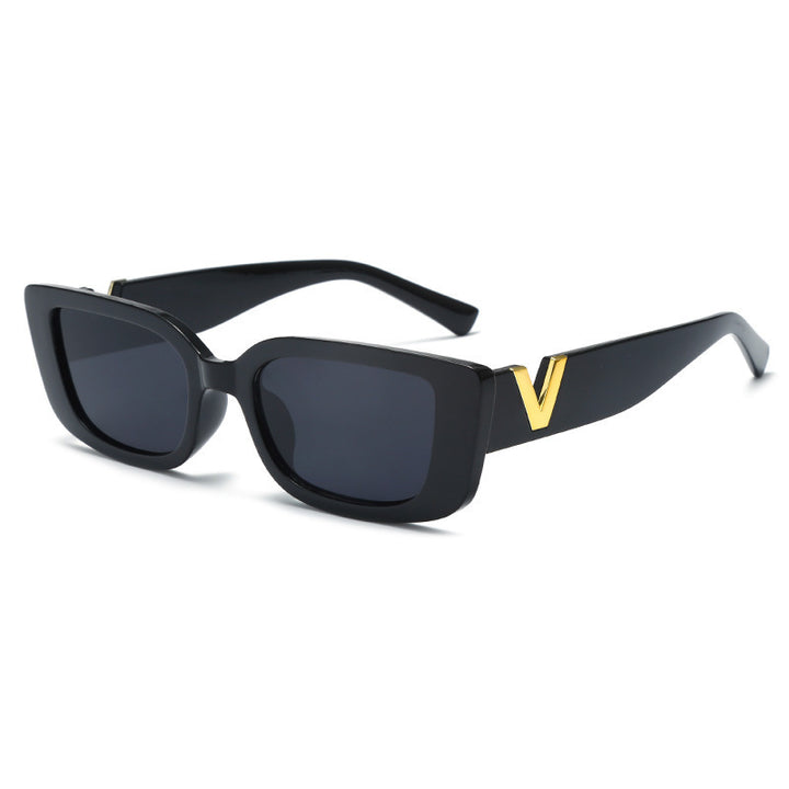 Damen modische Sonnenbrille im trendigen Leopardenmuster Karnz