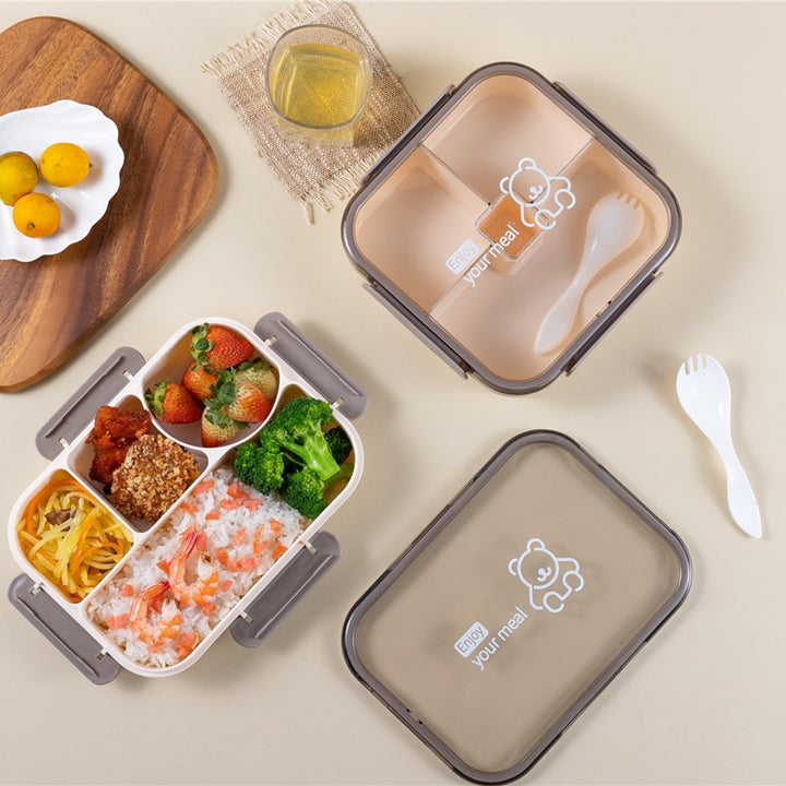 Multifunktionale Meal Prep Bento Box mit Fächern