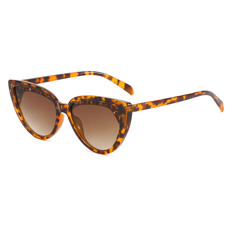 Damen glamouröse Katzenaugen Sonnenbrille Karnz