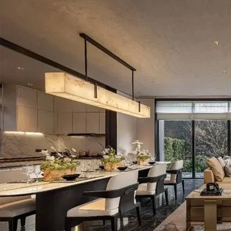 Moderne elegante lineare Pendelleuchte