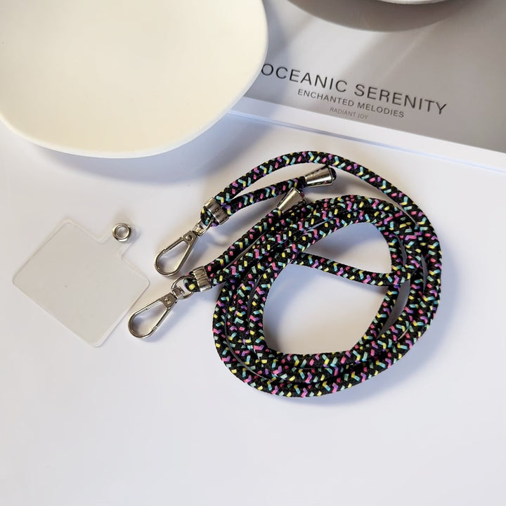 Verstellbare Lanyard mit doppelten Clips Karnz