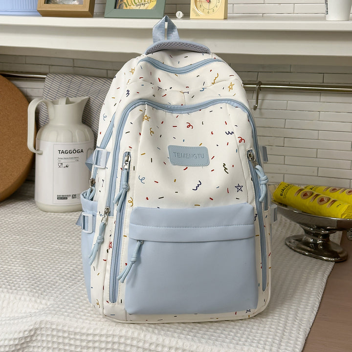 Trendy Dekorative Gemusterte Rucksack Karnz