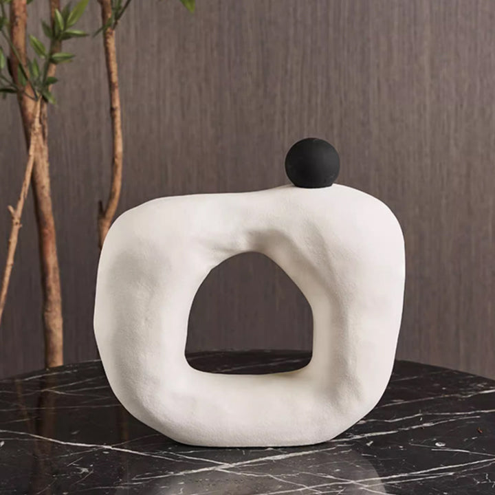 Abstrakte dekorative Heimskulptur