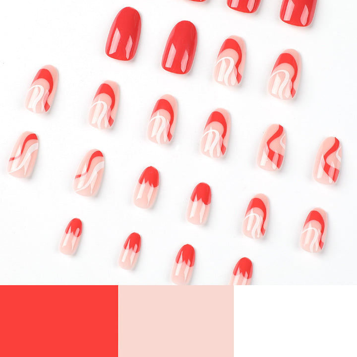 Kreative Nagelkunst mit elegantem Farbverlauf Karnz