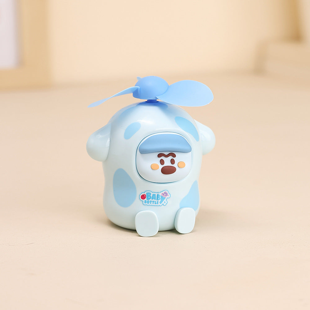 Damen tragbarer Mini-Ventilator im interaktiven Tierdesign Karnz