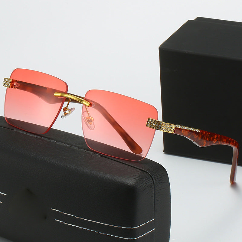 Damen modische Sonnenbrille im eleganten quadratischen Design Karnz