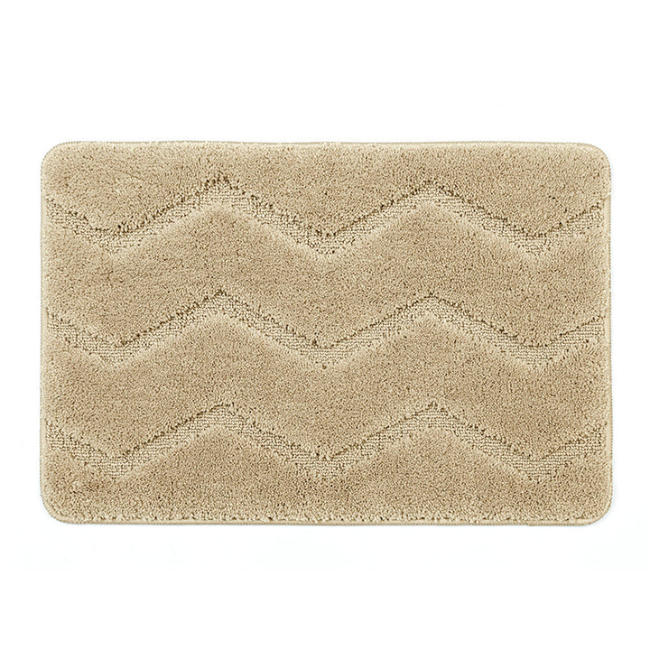 Chevron-Muster-Badmatte