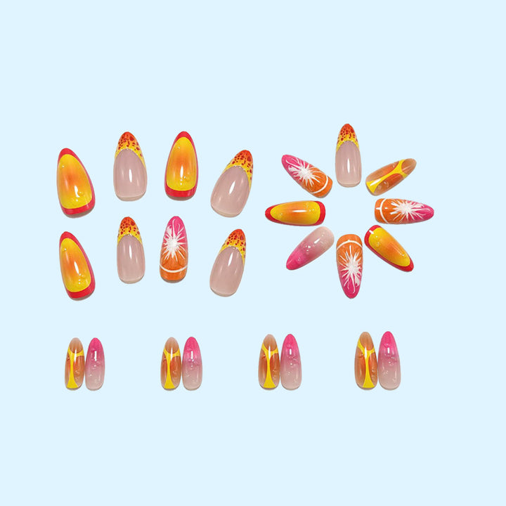 Kreative 3D Nagelkunst mit Fruchtigen Motiven Karnz
