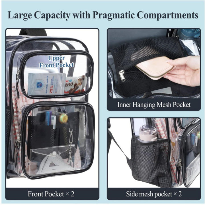 Transparenter Schulrucksack Karnz