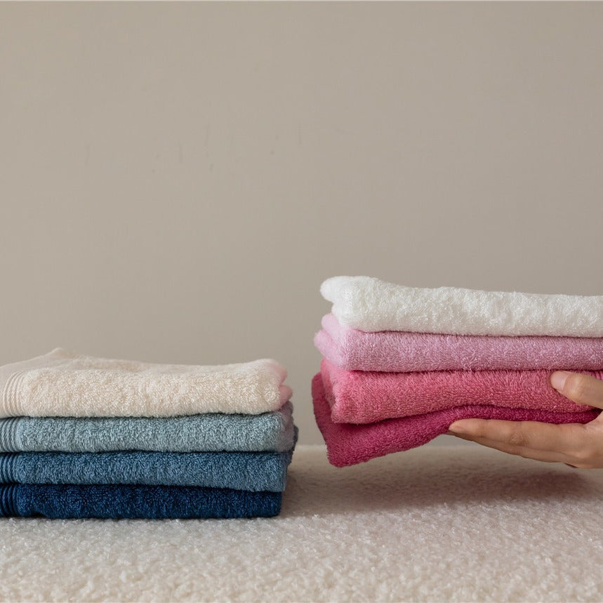 Plüsch-Baumwoll-Badetuchset mit hochabsorbierender Schnell-Dry-Webart