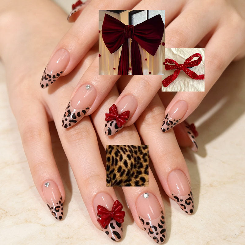 Elegantes Design Press-On Nagelspitzen Karnz