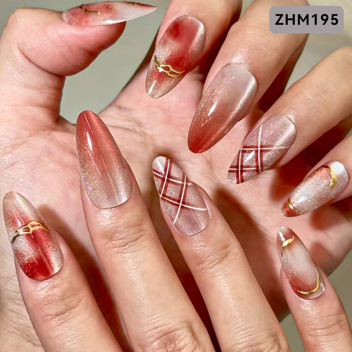 Premium Designer Press-On Nail Set Karnz