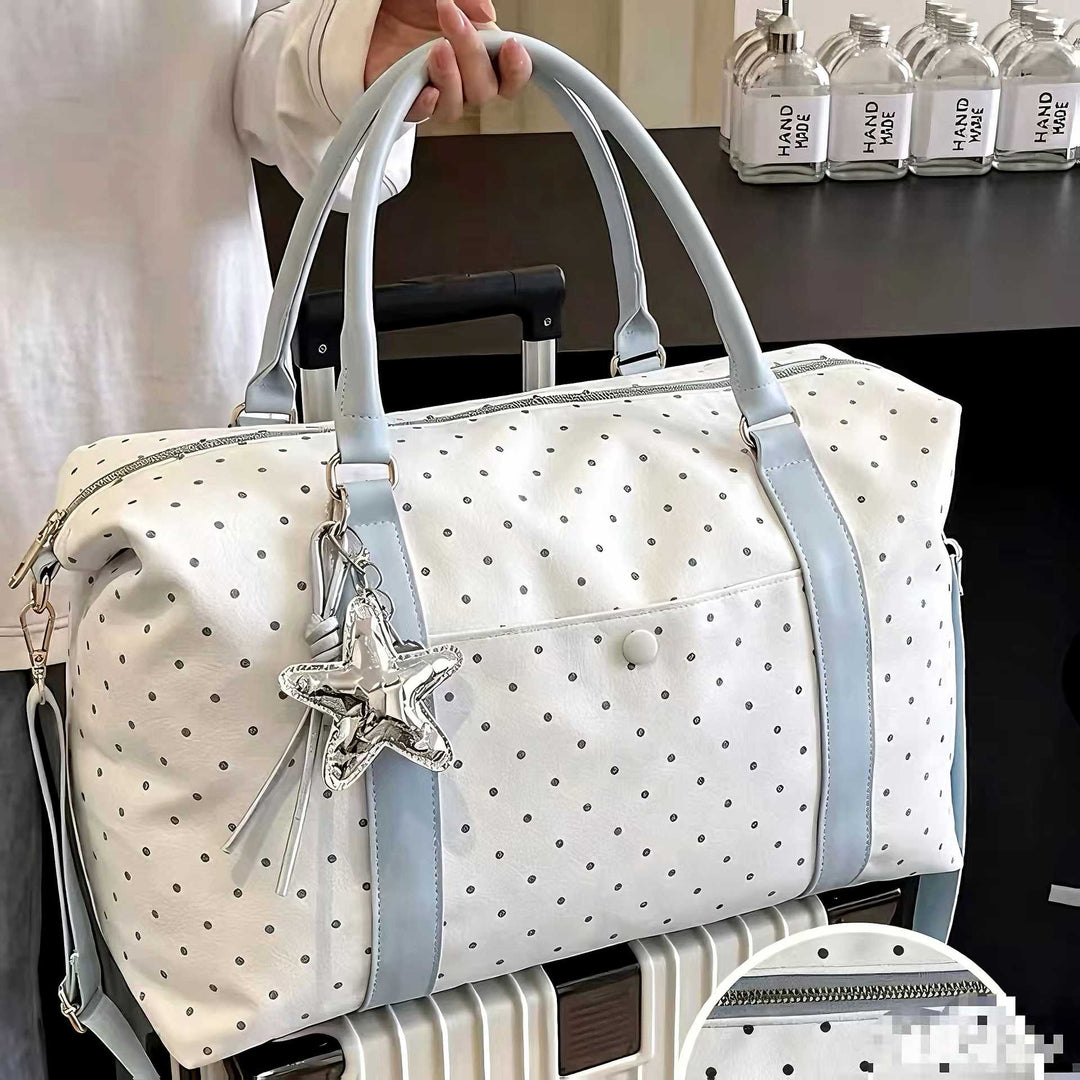 Stylische gepunktete Reis-Duffle-Tasche Karnz