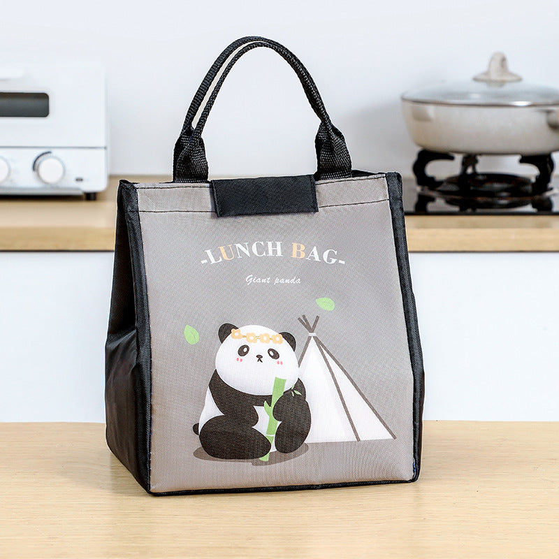 Süße Kaninchen-Themen-Isolierte Lunch-Tasche