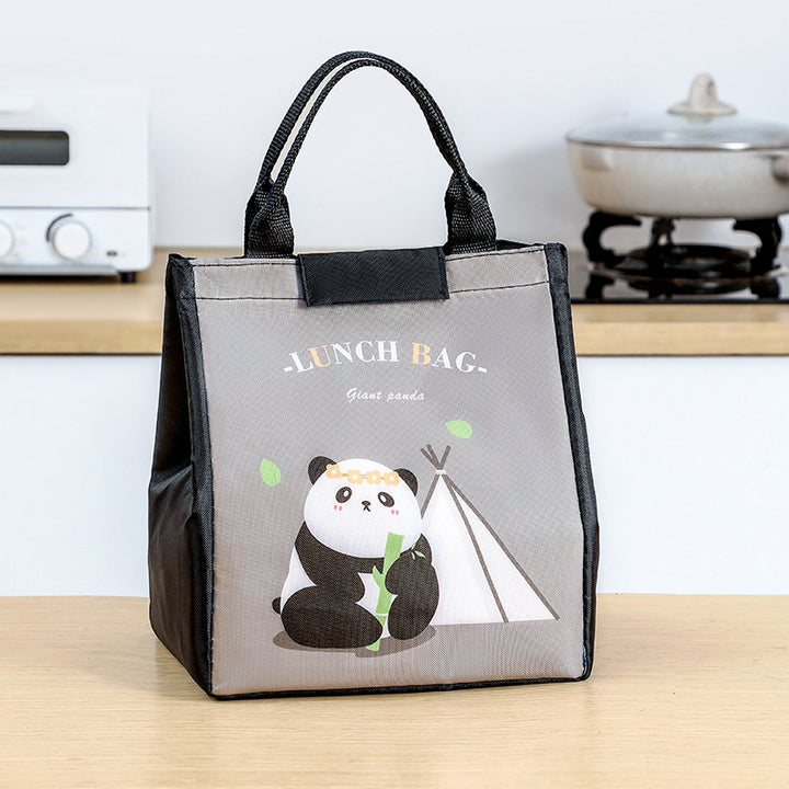 Süße Kaninchen-Themen-Isolierte Lunch-Tasche