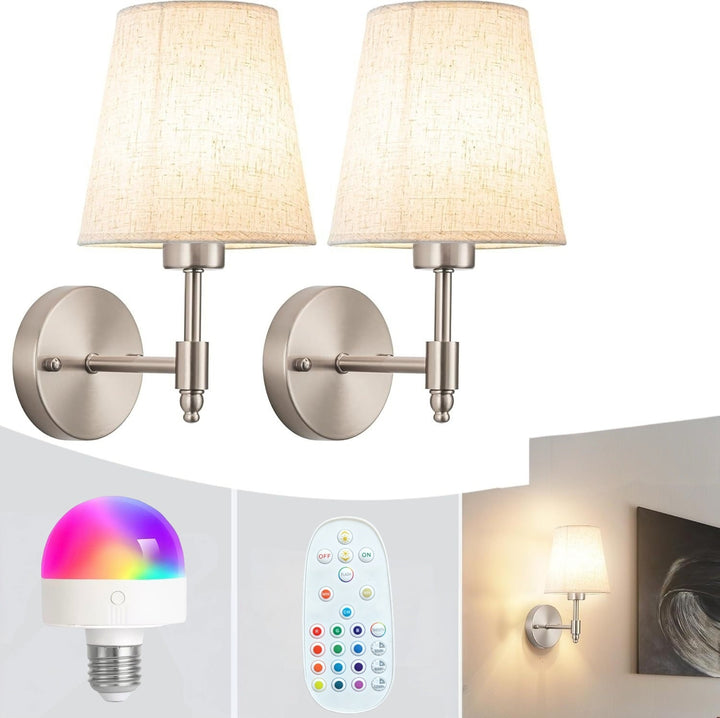Verstellbare intelligente Wandlampe