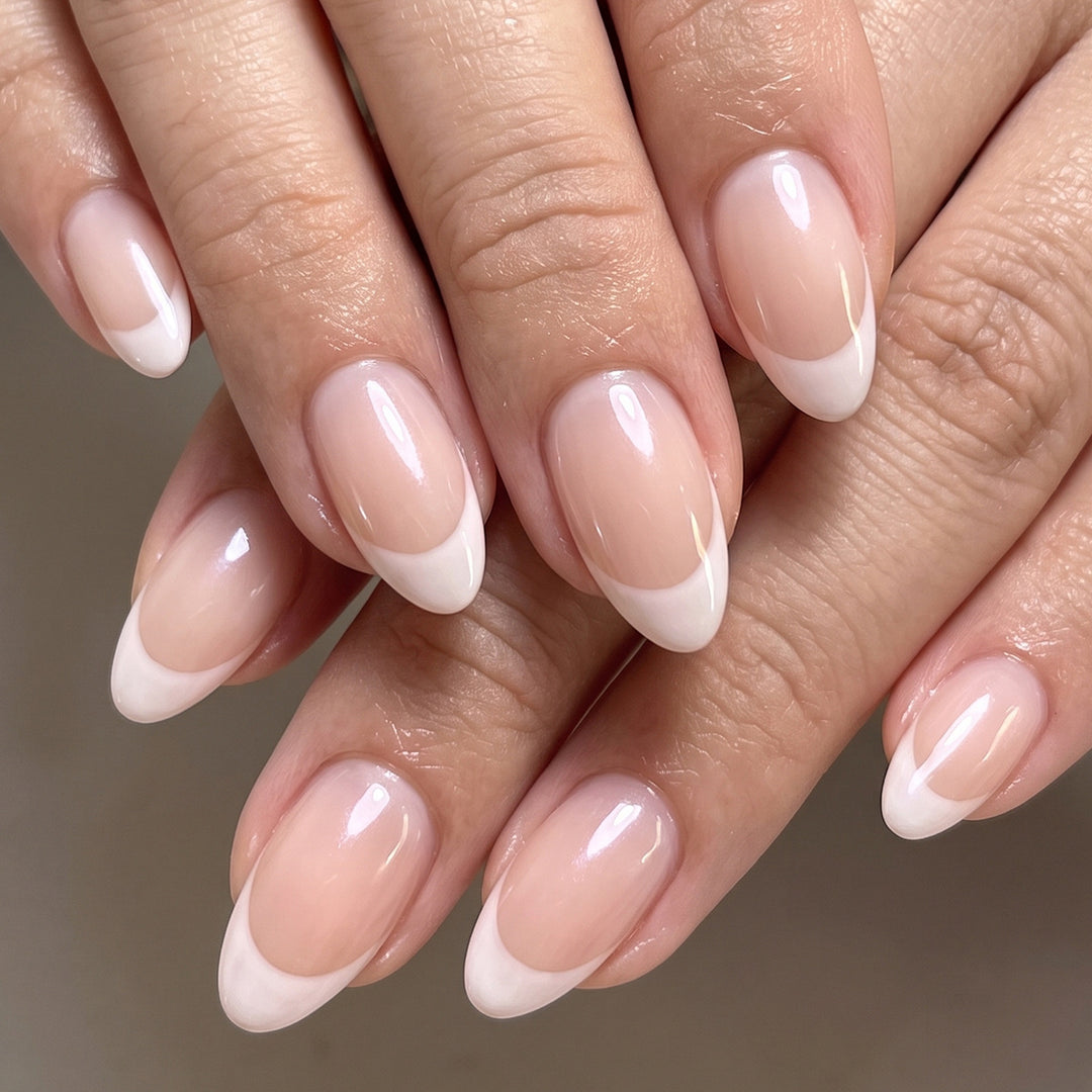 Elegante Press-On Nagelkunst