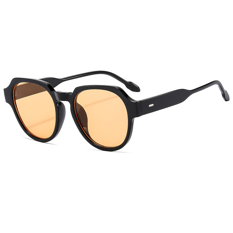 Damen Modische Sonnenbrille im modernen Oktagon-Design Karnz