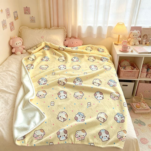 Cartoon-Themen Fleece-Decke