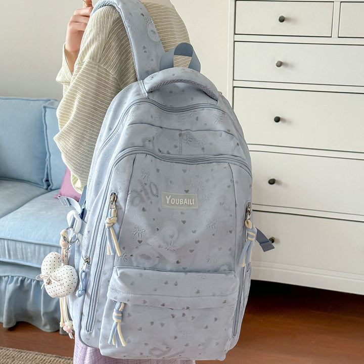 Stilvolle floral-geprägte Rucksack Karnz
