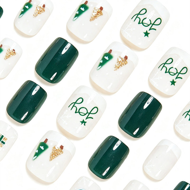 Festliches Feiertags-Nageldesign Karnz