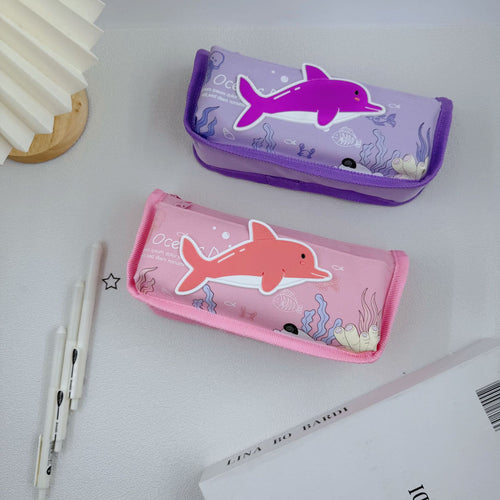 Süßes Delfin-Design Federmäppchen Karnz