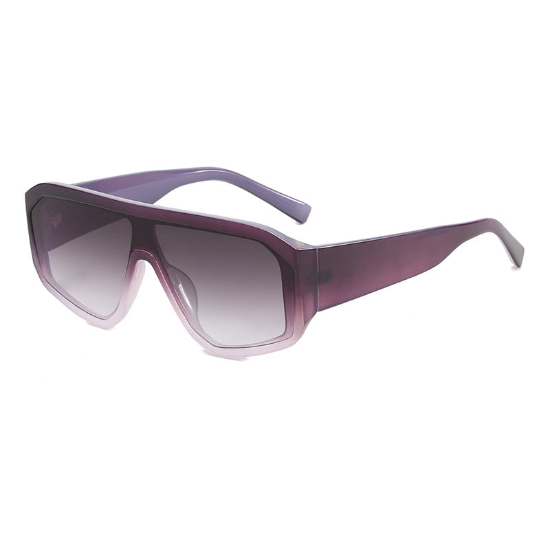 Damen Modische Oversized-Sonnenbrille im futuristischen Design Karnz