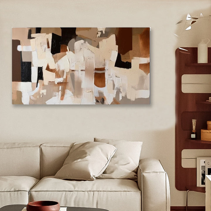 Abstrakte Leinwandkunst Druck