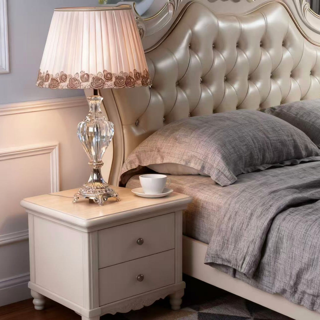 Elegante Kristall Dekorative Tischlampe