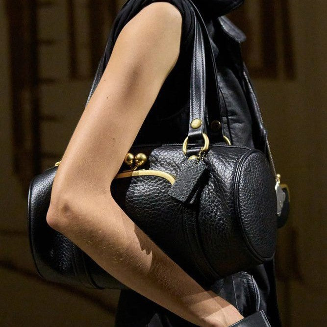 Elegante Leder-Handtasche