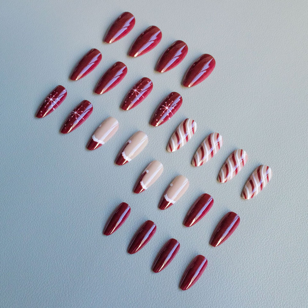 Festliches Acryl-Nagelkunst-Set