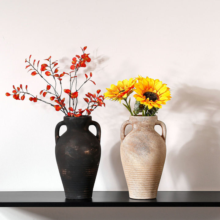 Handgefertigte Keramikvase Karnz