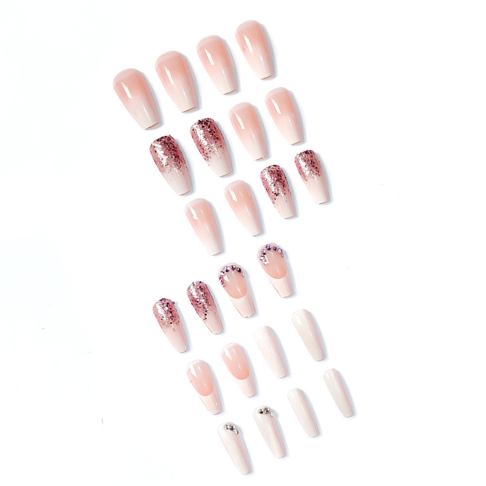 Dekoratives Press-On Nagelset Karnz