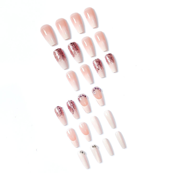Dekoratives Press-On Nagelset Karnz
