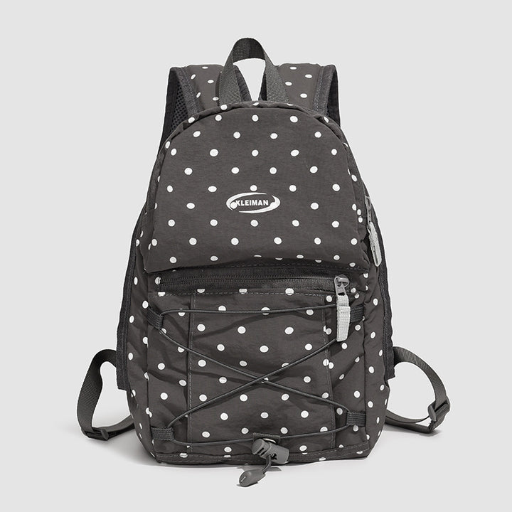 Trendy gepunkteter lässiger Rucksack Karnz