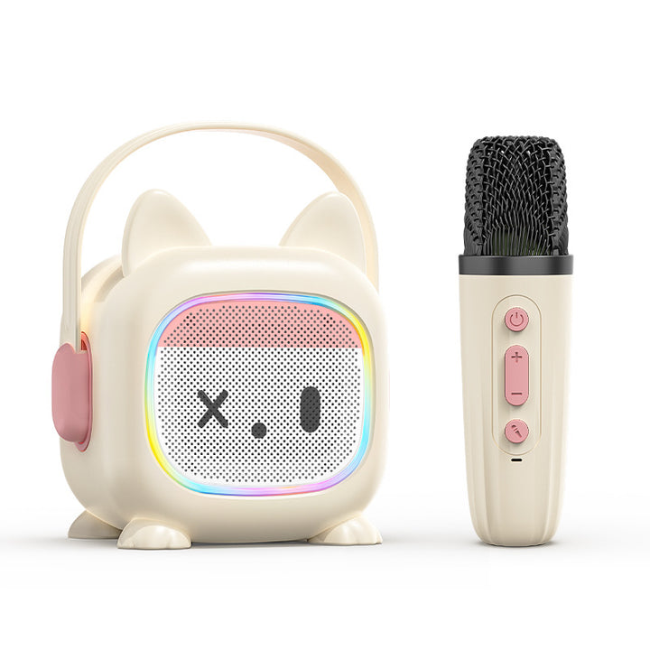 Bluetooth Karaoke Lautsprecher mit Dual-Mikrofonsystem Karnz