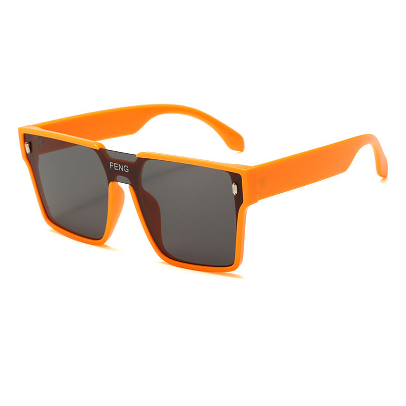 Damen modische quadratische Sonnenbrille mit robustem Rahmen und hohem Tragekomfort Karnz