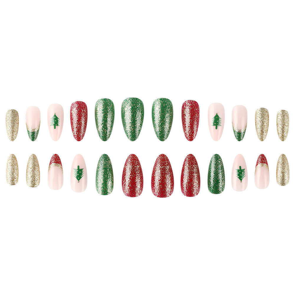 Festives Kunstvolles Nageldesign Karnz