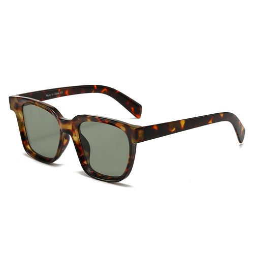 Damen elegante quadratische Sonnenbrille mit UV-Schutz und stabilem Rahmen Karnz